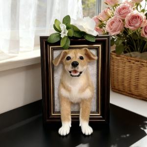 Framed Pet Portrait-Dog